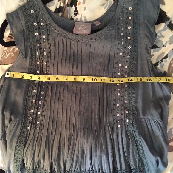 Anthropologie Vanessa Virginia Embellished Dress - Picture 8 of 9